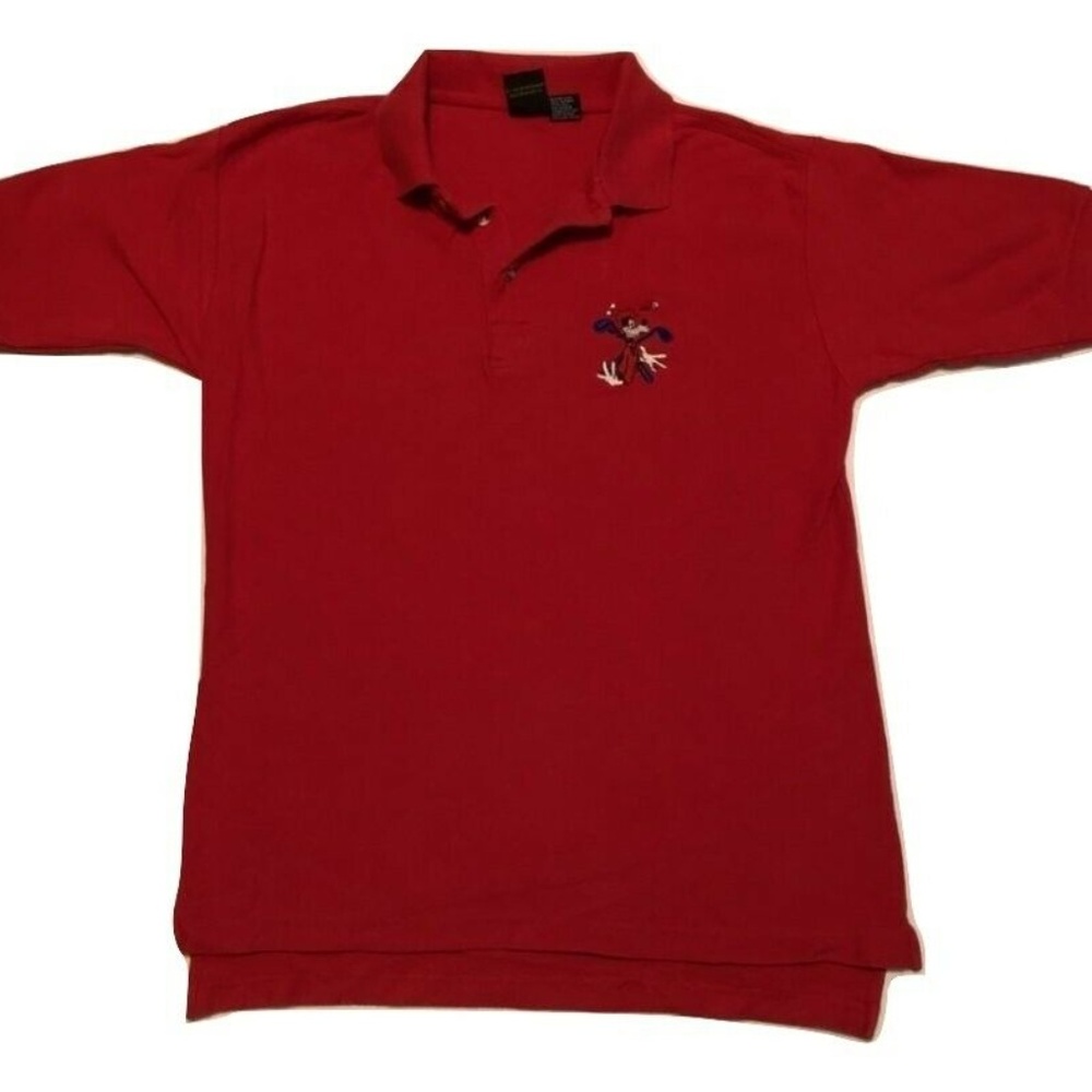 Vintage Mickey Unlimited Character Goofy Golf Polo